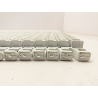 Intralox 2400 Series 1"P Radius Raised Rib Modular Plastic18"W Conveyor Belt 10'