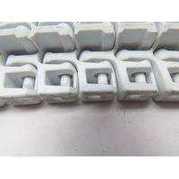 Intralox 2400 Series 1"P Radius Raised Rib Modular Plastic18"W Conveyor Belt 10'