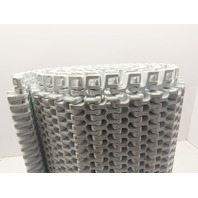 Intralox 2400 Series 1"P Radius Raised Rib Modular Plastic18"W Conveyor Belt 10'