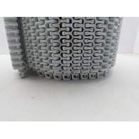 Intralox 2400 Series 1"P Radius Raised Rib Modular Plastic18"W Conveyor Belt 10'