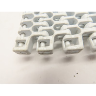 Intralox 2400 Series 1"P Radius Raised Rib Modular Plastic18"W Conveyor Belt 10'