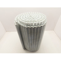 Intralox 2400 Series 1"P Radius Raised Rib Modular Plastic18"W Conveyor Belt 10'