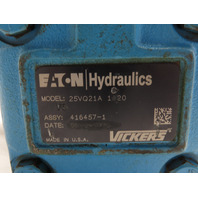 Eaton Vickers 25VQ21A 1C20 Hydraulic Single Vane Pump 21GPM 4.13cu In./rev
