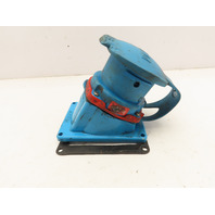 Meltric 33-68043 DS Switch Rated Inlet Plug 60A 480V 3Ph W/Cracked Angle Base 3R