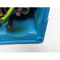 Meltric 33-68043 DS Switch Rated Inlet Plug 60A 480V 3Ph W/Cracked Angle Base 3R