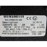 Winsmith E26MSFS SE Encore Speed Reducer 25:1  2.17HP 56C 1-1/4" Bore 70 RPM