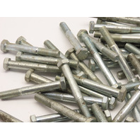 1/2-13 x 3-3/4" UNC Inch Hex Head Cap Screw Bolt Zinc Plated Steel Grade 5 (100)