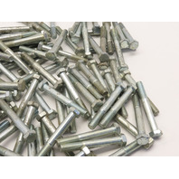 1/2-13 x 3-3/4" UNC Inch Hex Head Cap Screw Bolt Zinc Plated Steel Grade 5 (100)