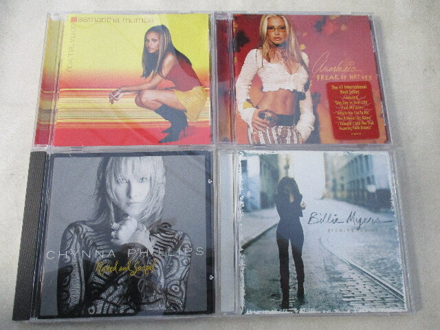 FEMALE ARTIST 90s-2000s POP CDS (SET OF 4) AUDIO BILLIE