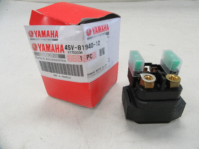 YAMAHA 30 AMP STARTER RELAY SOLENOID ASSEMBLY 4SV-81940-12 MARINE