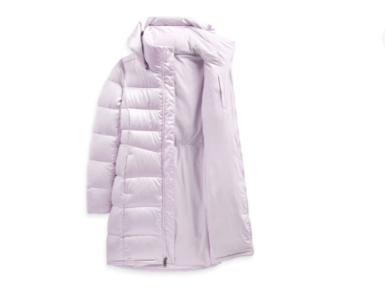 THE NORTH FACE WOMEN'S METROPOLIS PARKA SIZE SMALL LAVENDER