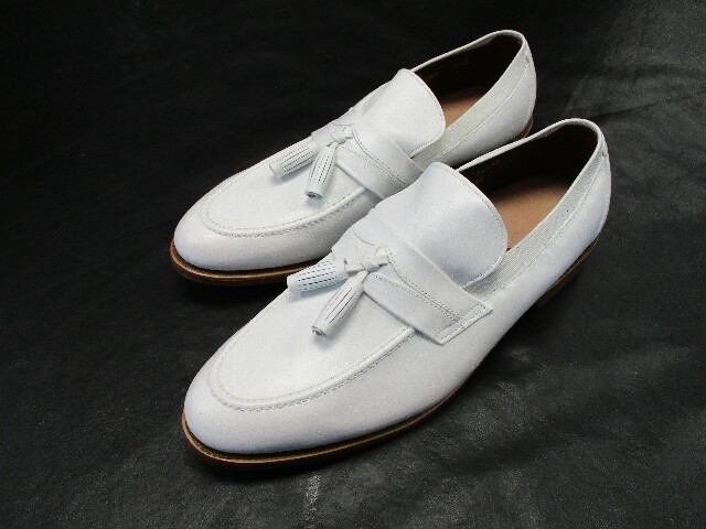 Allen Edmonds Riviera Tasseled Loafers Size 10.5 C White Allen Edmonds Riviera Tasseled Loafers Size 10.5 C White Shoes main image 2