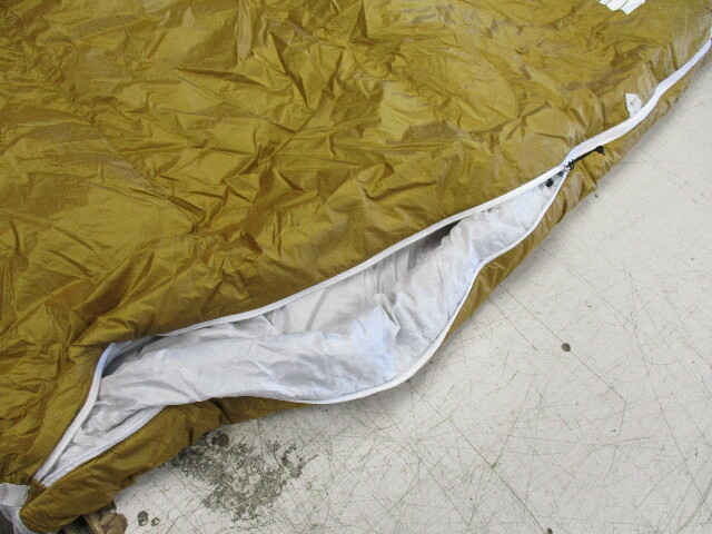 THE NORTH FACE GOLD KAZOO ECO SLEEPING BAG YELLOW & GRAY
