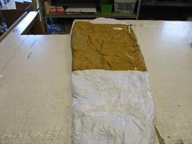 THE NORTH FACE GOLD KAZOO ECO SLEEPING BAG YELLOW & GRAY