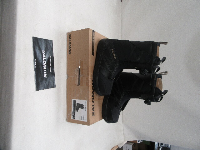 SALOMON MEN'S TITAN BOA SNOWBOARD BOOTS SIZE 10.5