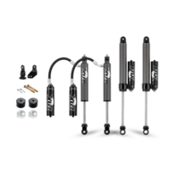Cognito 2" Premier Leveling Kit with Fox 2.5 Reservoir Shocks for 2017-2024 Ford F250/350 4WD