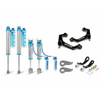 Cognito 3-Inch Elite Leveling Kit with King 2.5 Reservoir Shocks For 2011-2019 Silverado Sierra 2500/3500 2WD/4WD