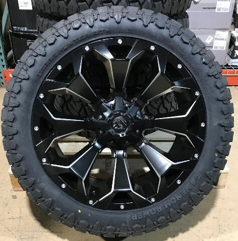 jeep ホイール 22x10 Fuel D546 Assault Wheels 30545R22 33