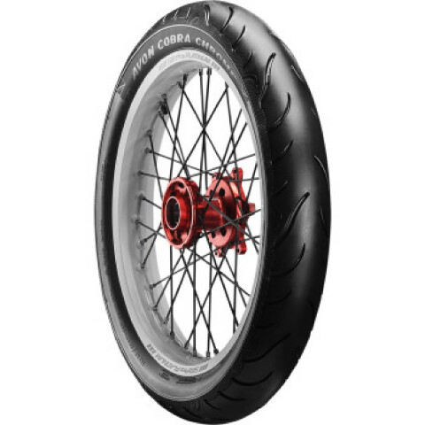 AVONコブラChrome130/60B21 新品タイヤ コブラクローム AV91 AV92 ホワイトウォール | オートバイタイヤ