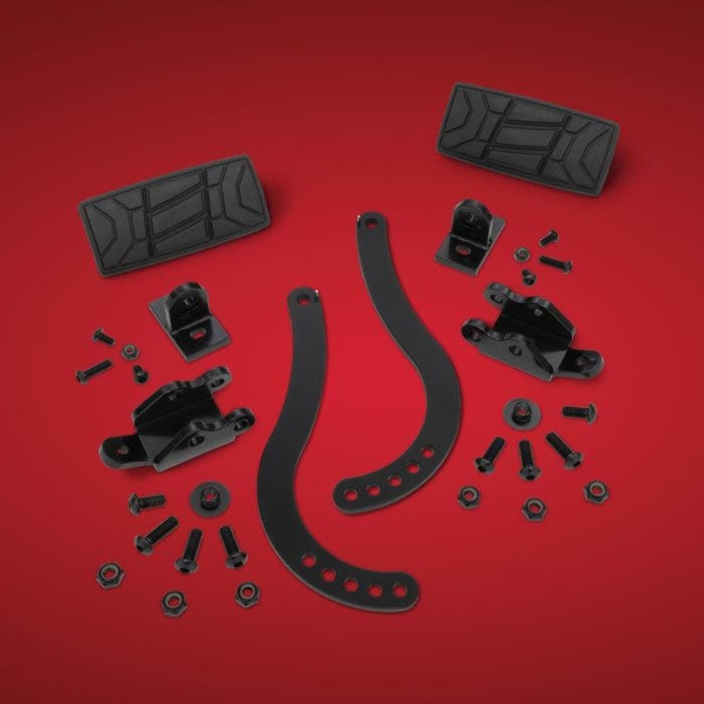 SHOW CHROME 41-183 Highway Pegs - Black - Can-Am Spyder RT 2020-2024