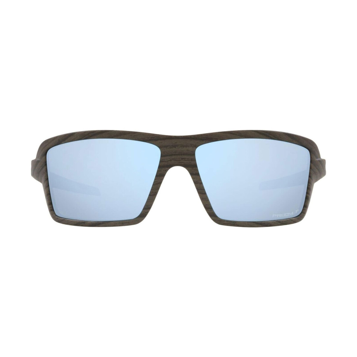 OAKLEY OO9129-0663 Cables Woodgrain Frame/ Prizm Deep Water Polarized Lenses