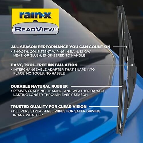 Rain-X OE Quality Rearview Rear Wiper Blade, Model 850019 - Perfect Fit Replacement - View #2