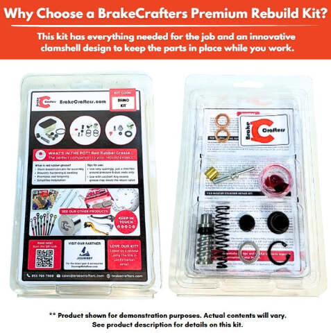 Brake Master Cylinder Repair kit for select Honda model 2nd Master