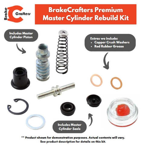 Brake Master Cylinder Repair kit for select Honda model 2nd Master