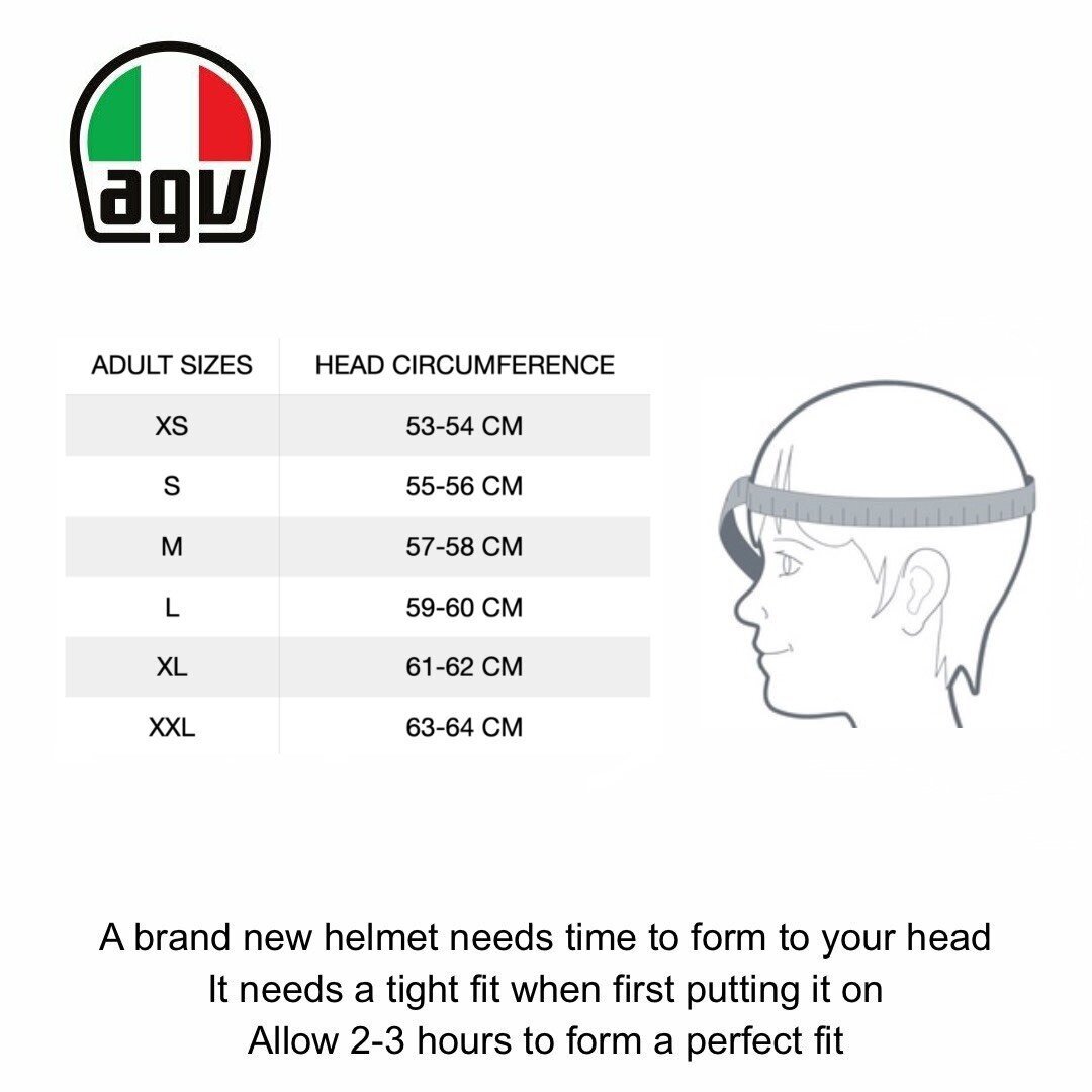 AGV Pista GP RR Helmet Liner Gray Yellow XL 2018500055499XL Universal