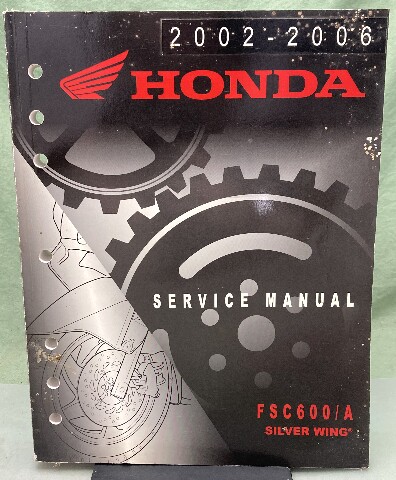 Genuine Honda 61MCT04 FSC600/A Silver Wing Service Manual 2004 | eBay